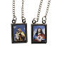 Scapular in silver metal s1