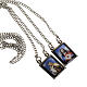 Scapular in silver metal s2