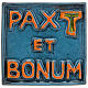 Klein Bild als Vorsprung Keramik Pax et Bonum s4