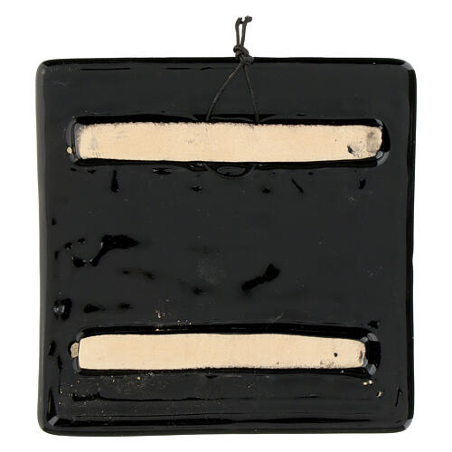 Rilievo mini ceramica Pax et Bonum 3