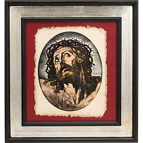 Visage du Christ, impression d'origine florentine
