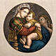 Madonna of the chair, Florentine print s3