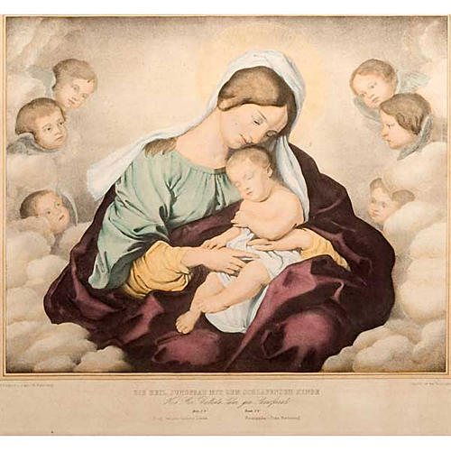 Madonna of the angels, Florentine print 4