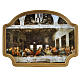 Picture, Last Supper with golden frame 27x20cm s1