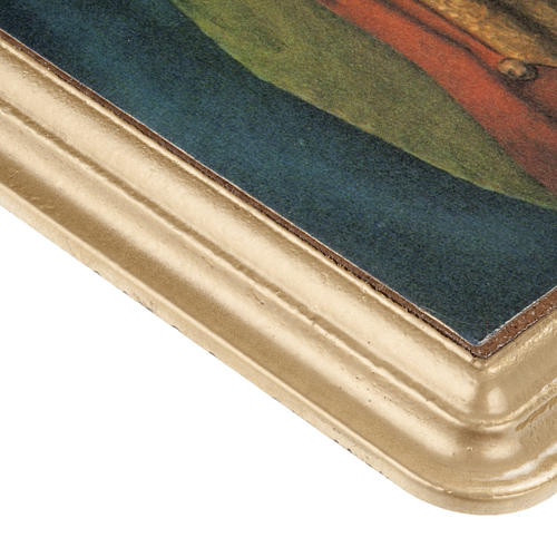Quadro Madonna del Buon Consiglio cornice dorata 3