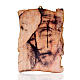 Small picture on wood Christ face parchment s1