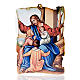 Small picture on wood Jesus and children parchment s1
