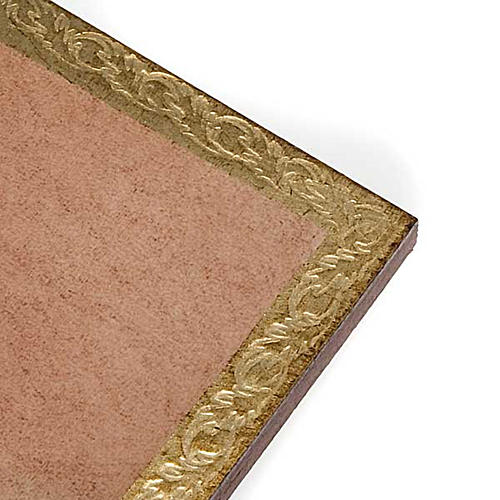 Druck Papst Johannes Paul II aus Holz 2