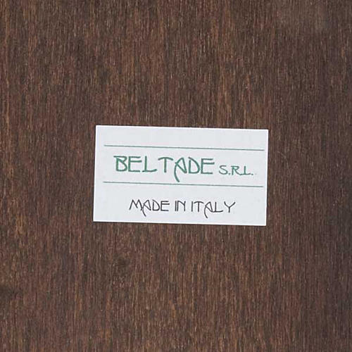 Druck Papst Johannes Paul II aus Holz 3