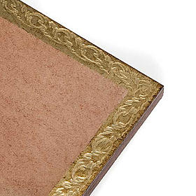 Quadros, Estampas, Manuscritos Iluminados: Impressão Papa João Paulo II em madeira