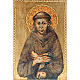 Print Saint Francis of Assisi, wooden panel s1