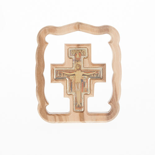Petit carré croix St. Damien, pour table 1