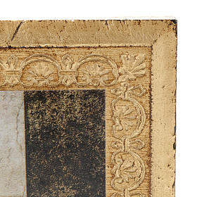 Druckbild auf Holz Letzes Abendmahl Leonardo s3