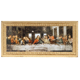 Print on wood, Leonardo's Last Supper