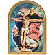 Holy Trinity De Sacchis print on wood 15x11 s1