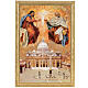 Impressão madeira Santíssima Trinidade e Basílica São Pedro 16x11 cm s1