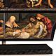 Triptychon Issenheimer Altar Druck Holz 21x30 cm mit Basis s5