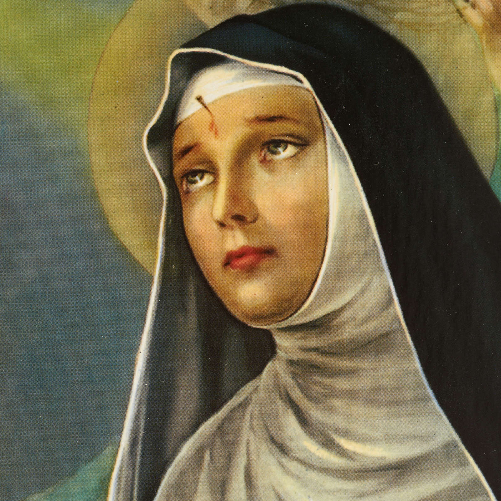 Druckbild auf Holz Heilige Rita Online Verfauf auf HOLYART
