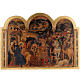 Druckbild auf Holz Anbetung der Könige 49x68 cm s1