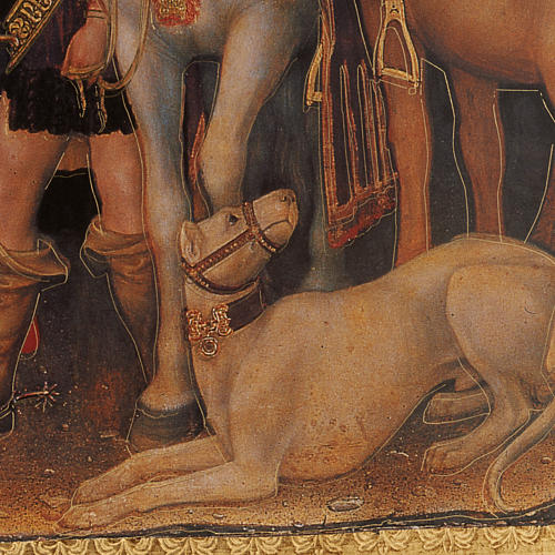 Quadro Adorazione dei Magi stampa legno 49x68 4