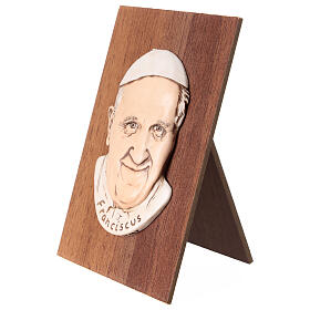 Tableau de Pape François modelé