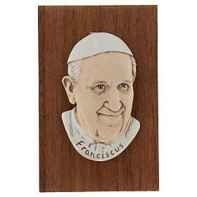 Pope Francis small bas relief