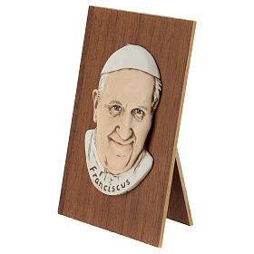 Pope Francis small bas relief