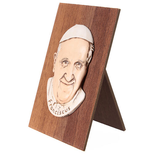 Pope Francis small bas relief 2