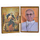 Diptychon Papst Franziskus und Maria Knotenlöserin