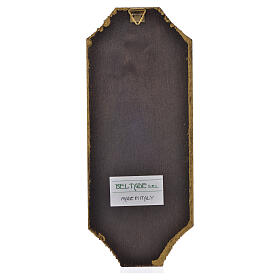 Quadros, Estampas, Manuscritos Iluminados: Impressão na madeira Divina Misericórdia 18,5x7,5 cm