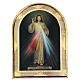 Divine Mercy print on wood 40x30 cm s1