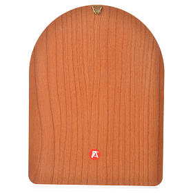 Quadros, Estampas, Manuscritos Iluminados: Impressão na madeira 15x20 cm Cristo Misericordioso