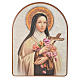 Print on wood, 15x20cm Saint Teresa s1
