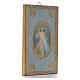 Divine Mercy printed on wood 12,5x7,5cm s2
