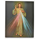 Divine Mercy print on wood 25x20cm s1