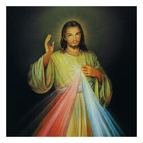 Barmherziger Jesus Bild 40x30cm