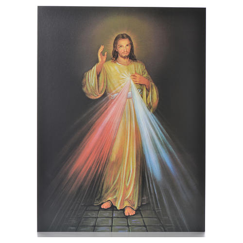 Barmherziger Jesus Bild 40x30cm 1