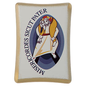 Cuadros, estampas y manuscritos iluminados: STOCK Cuadro de madera Jubileo de la Misericordia 7 x 10 cm Cuadros, estampas y manuscritos iluminados: STOCK Cuadro de madera Jubileo de la Misericordia 7 x 10 cm