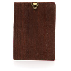 Quadros, Estampas, Manuscritos Iluminados: STOCK Ícone serigrafado madeira Jubileu Misericórdia 10x14 cm