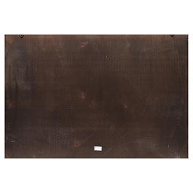 Nativity scene background: Nativity wooden background, Arabian city 100x68cm Nativity scene background: Nativity wooden background, Arabian city 100x68cm