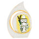 Painting Chalice First Communion drop shaped 11cm s1