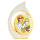 Painting Boy First Communion drop shaped 8cm s1