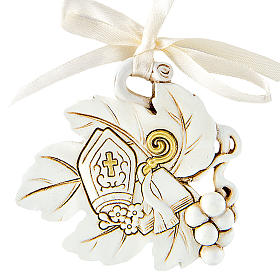 Souvenirs y Recuerdos Sacros: Colgante Hoja Confirmación 7 cm