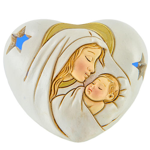 Corazón con Luz LED Maternidad 7 cm. 1