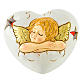 Corazón Ángel con Luz LED  7 cm. s1