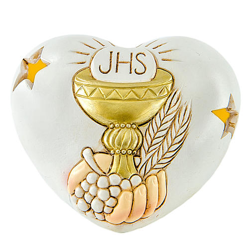 Heart with LED First Communion 7cm 1