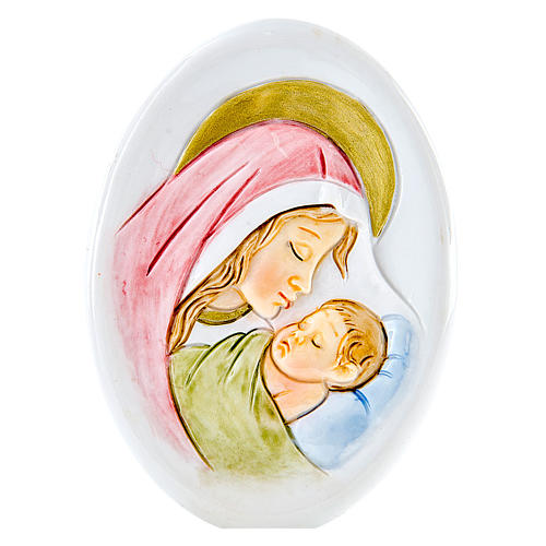 Recuerdo Nacimiento Oval Maternidad 8 cm 1