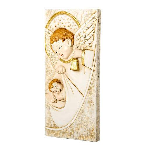 Adorno rectangular anjo guarda 5x10 cm 1