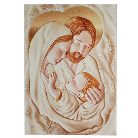 Gastgeschenk Bild Heilige Familie, 10,5x15 cm