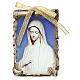 STOCK Small magnet wooden board 9,5x6,8 Medjugorje s1